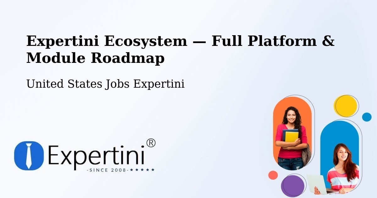 Expertini Ecosystem — Full Platform & Module Roadmap – Saint Clair