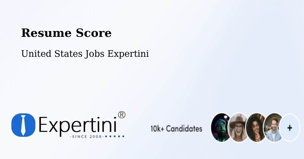 Resume Score & Job Description Match Tool – Saint Clair - United States Jobs Expertini